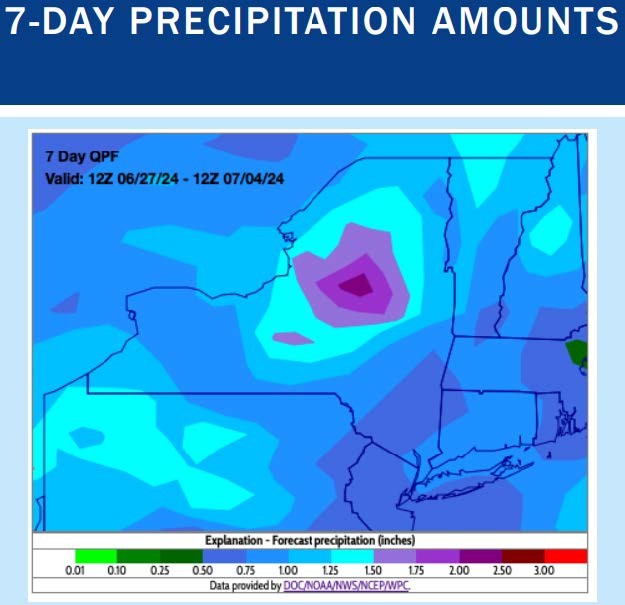 7-Day Precipitation Amounts