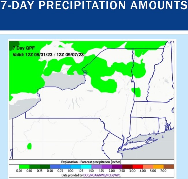 7-Day Precipitation Amounts