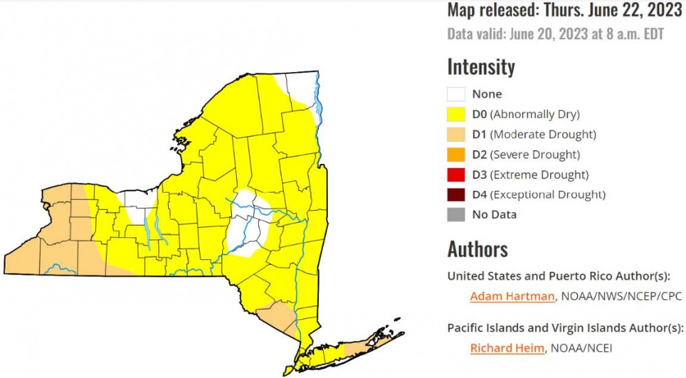 Drought map