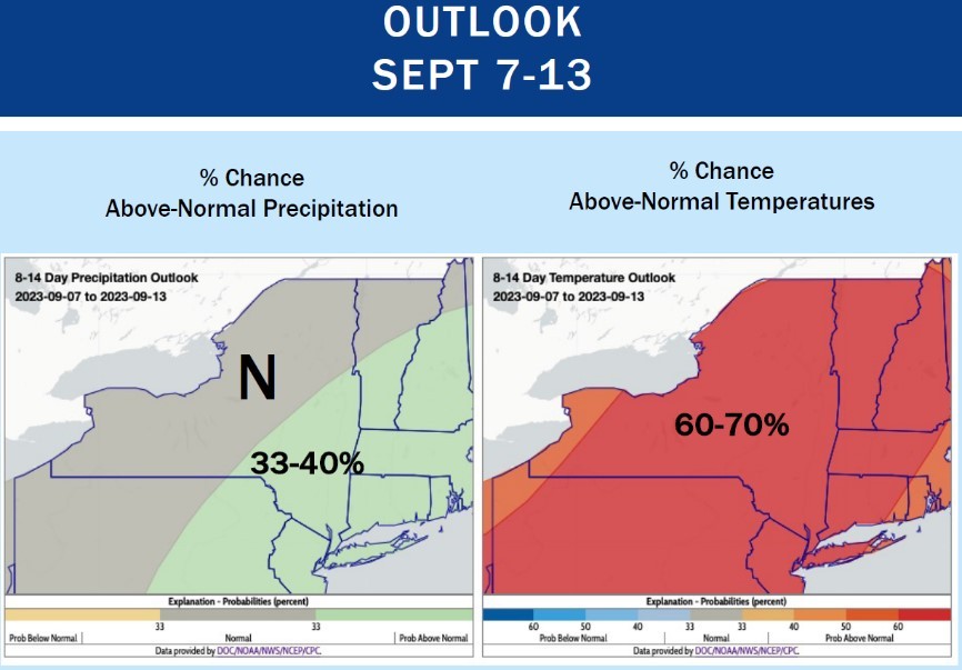 Outlook September 7-13